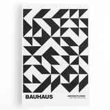 Bauhaus Modern Wall Decor - Contemporary Art Prints with Black Shapes