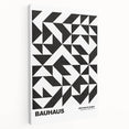Bauhaus Modern Wall Decor - Contemporary Art Prints with Black Shapes