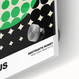 Bauhaus Modern Wall Decor - Contemporary Art Prints with Dotted Design