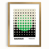 Bauhaus Modern Wall Decor - Contemporary Art Prints with Dotted Design