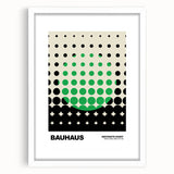 Bauhaus Modern Wall Decor - Contemporary Art Prints with Dotted Design