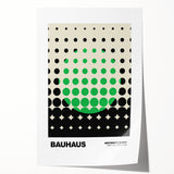 Bauhaus Modern Wall Decor - Contemporary Art Prints with Dotted Design
