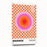 Bauhaus Modern Wall Decor - Contemporary Art Prints with Retro Circles