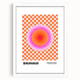Bauhaus Modern Wall Decor - Contemporary Art Prints with Retro Circles