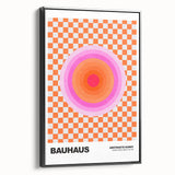 Bauhaus Modern Wall Decor - Contemporary Art Prints with Retro Circles