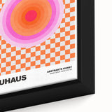 Bauhaus Modern Wall Decor - Contemporary Art Prints with Retro Circles