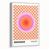 Bauhaus Modern Wall Decor - Contemporary Art Prints with Retro Circles