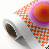 Bauhaus Modern Wall Decor - Contemporary Art Prints with Retro Circles