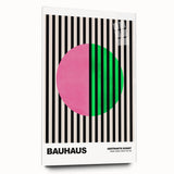 Bauhaus Modern Wall Decor - Contemporary Art Prints with Bold Stripes