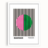 Bauhaus Modern Wall Decor - Contemporary Art Prints with Bold Stripes
