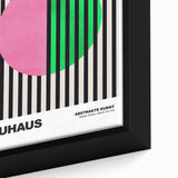 Bauhaus Modern Wall Decor - Contemporary Art Prints with Bold Stripes