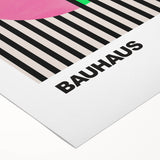 Bauhaus Modern Wall Decor - Contemporary Art Prints with Bold Stripes
