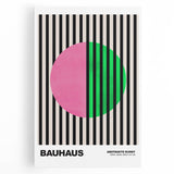 Bauhaus Modern Wall Decor - Contemporary Art Prints with Bold Stripes