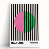 Bauhaus Modern Wall Decor - Contemporary Art Prints with Bold Stripes