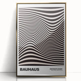 Modern Wall Decor - Abstract Contemporary Art with Wavy Line Design