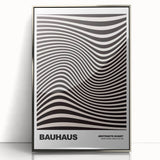 Modern Wall Decor - Abstract Contemporary Art with Wavy Line Design