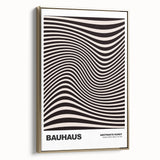Modern Wall Decor - Abstract Contemporary Art with Wavy Line Design