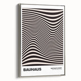 Modern Wall Decor - Abstract Contemporary Art with Wavy Line Design