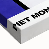 Contemporary Wall Art - Mondrian-Inspired Modern Geometric Canvas Print