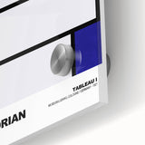 Modern Wall Decor - Mondrian-Inspired Abstract Geometric Canvas Print