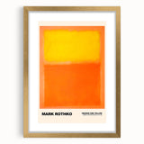 Contemporary Canvas Art - Rothko-Inspired Modern Abstract Wall Decor