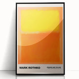 Contemporary Canvas Art - Rothko-Inspired Modern Abstract Wall Decor