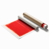 Modern Abstract Canvas Art - Rothko-Inspired Red on Red Wall Decor