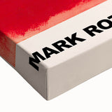 Modern Abstract Canvas Art - Rothko-Inspired Red on Red Wall Decor