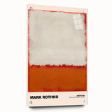 Modern Abstract Wall Art - Rothko-Inspired Canvas with Warm Tones