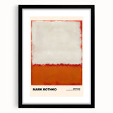 Modern Abstract Wall Art - Rothko-Inspired Canvas with Warm Tones