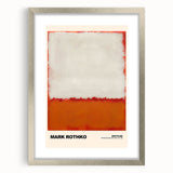 Modern Abstract Wall Art - Rothko-Inspired Canvas with Warm Tones