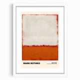 Modern Abstract Wall Art - Rothko-Inspired Canvas with Warm Tones