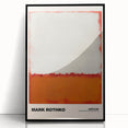 Modern Abstract Wall Art - Rothko-Inspired Canvas with Warm Tones