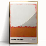 Modern Abstract Wall Art - Rothko-Inspired Canvas with Warm Tones