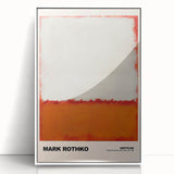 Modern Abstract Wall Art - Rothko-Inspired Canvas with Warm Tones
