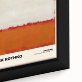 Modern Abstract Wall Art - Rothko-Inspired Canvas with Warm Tones