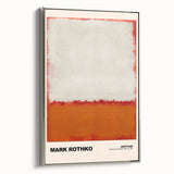 Modern Abstract Wall Art - Rothko-Inspired Canvas with Warm Tones