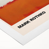 Modern Abstract Wall Art - Rothko-Inspired Canvas with Warm Tones
