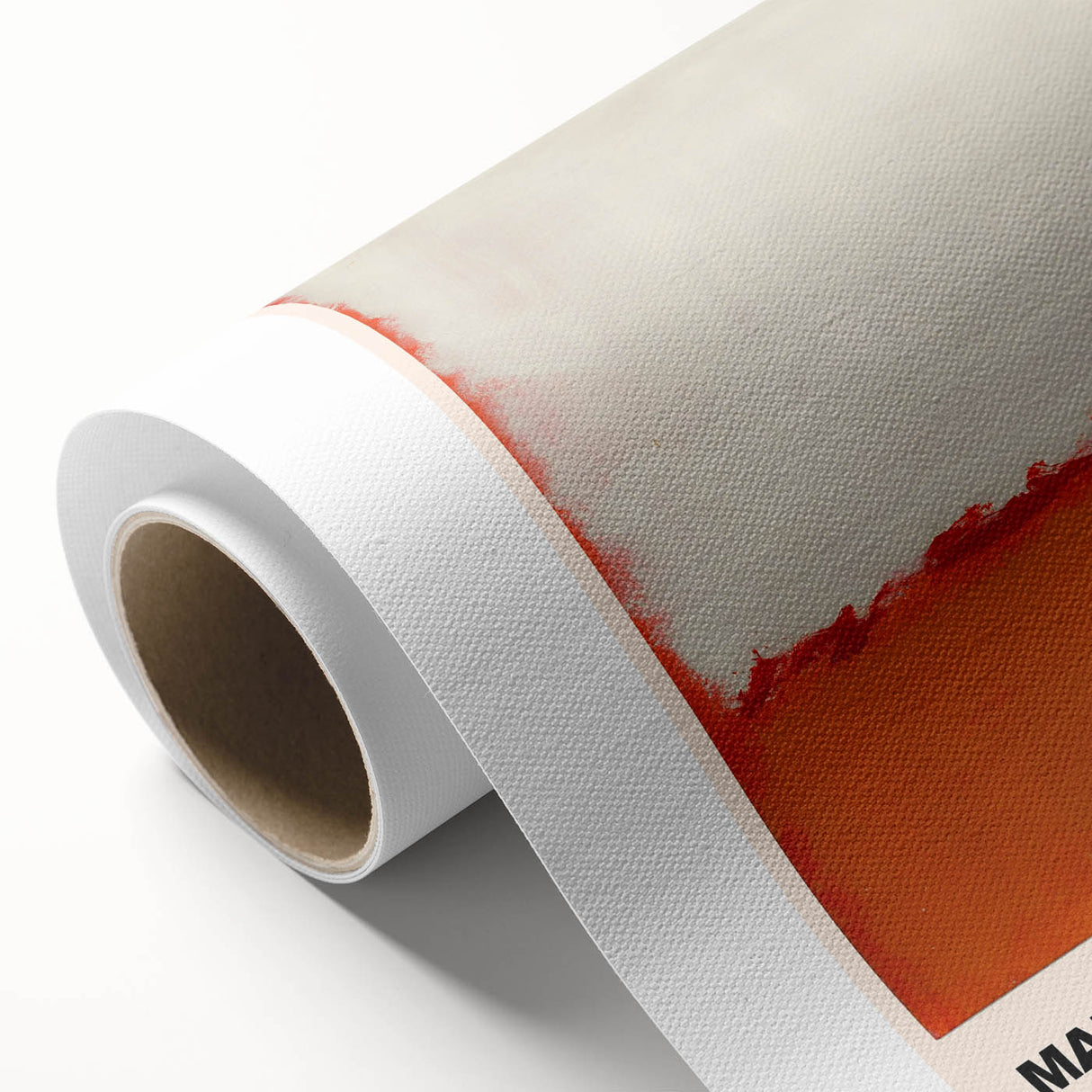 Modern Abstract Wall Art - Rothko-Inspired Canvas with Warm Tones