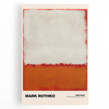 Modern Abstract Wall Art - Rothko-Inspired Canvas with Warm Tones