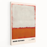 Modern Abstract Wall Art - Rothko-Inspired Canvas with Warm Tones