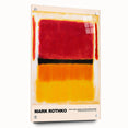 Abstract Modern Wall Art - Rothko-Inspired Canvas with Warm Hues