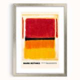 Abstract Modern Wall Art - Rothko-Inspired Canvas with Warm Hues