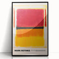 Abstract Modern Wall Art - Rothko-Inspired Canvas with Warm Hues