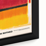 Abstract Modern Wall Art - Rothko-Inspired Canvas with Warm Hues