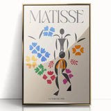 Contemporary Art Print - Matisse-Inspired Modern Wall Decor Canvas