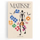 Contemporary Art Print - Matisse-Inspired Modern Wall Decor Canvas