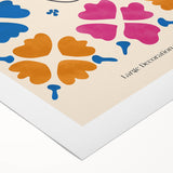 Contemporary Art Prints – Large Decoration with Masks, Modern Wall Decor