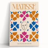 Contemporary Art Prints – Large Decoration with Masks, Modern Wall Decor