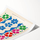 Contemporary Art Prints – Abstract Large Decoration with Masks, Modern Decor